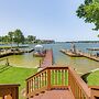 Lakefront Dadeville Villa w/ Deck & Private Dock!