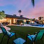 Palm Tree Paradise Heated spa Pool Firepit