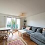 Holiday Flat With Balcony Terrace Near the Beach