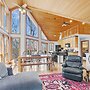 Golf Course-view Cabin: Deck in Wintergreen Resort