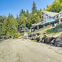 Bayfront Home w/ Private Beach in Poulsbo!