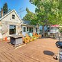 Waterfront Cottage w/ Dock & Views in Six Lakes!