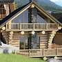 Cosy, Modern Canadian Wooden Chalet
