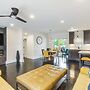 Stylish & Modern Lenexa Haven w/ Fire Pit & Deck!