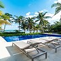 Beachfront Villa With Long Private Pier and Pool