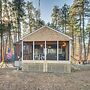 'camp Crescendo' Rustic Waterboro Cabin By Lake