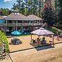 Lakehouse w Private Beach Bar Lg Deck Dock
