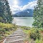 Waterfront Alder Lake Retreat: Private Deck!