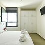 1 BR Apt w living room & learning area