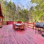 15 Mi to Snowshoe Resort: Cabin w/ Deck & Fire Pit