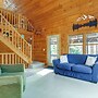 2 Mi to Boat Ramp: Log Cabin in New Hampshire
