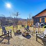 Remote Home w/ Deck & Grill in Scenic Tuckasegee!
