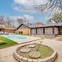 Private Pool & Patio: Fort Worth Area Home