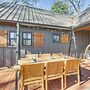 Fire Pit, Deck & Grill: Charming Rusk Cabin!