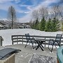 Walk to Ski Lift: Family-friendly Windham Townhome