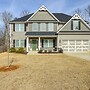Patio w/ Fireplace: Spacious Sharpsburg Home!