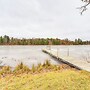 Minong Flowage Cabin w/ Fire Pit & Dock!