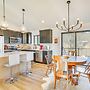 Deck w/ Forest Views: Modern Home in Rochester!