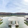 Private Dock & Decks: Lakefront Retreat in Stover!
