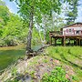 Fish, Hike & Gem Mine: Riverfront Home in Franklin