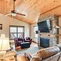 6 Mi to Dtwn Pella: Riverfront Cabin w/ Game Room!