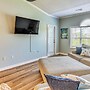 Balcony + Pool Access: Serene Little River Retreat