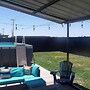 Pool + Fire Pit: Family Home in Odessa