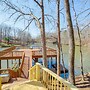 Fish, Boat & Hike: Lakefront Home w/ Game Room!