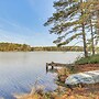 136 Private Acres: Lakefront Aiken County Home!