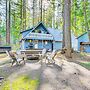 Game Room & Fire Pit: Family Cabin in Packwood!
