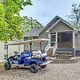 Golf Cart Included: Little River Cottage w/ Deck!