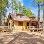 Hike, Fish & Golf: Cabin w/ Fireplace in Pinetop!