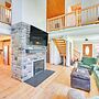 4 Mi to Dtwn: Spacious Family Cabin in Jonesville!