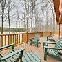 Deck + Beach Access: Lakefront Cabin in Levering!