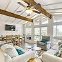 Walk to Beach: Ocean-view Home w/ Deck in Freeport