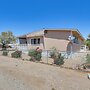 Snowbird Heaven: Rural Quartzite Home Near Hiking
