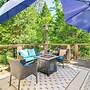 Peaceful Forest Views & Patio: Twain Harte Home
