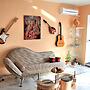 Vintage apartment in the city jungle