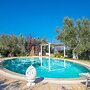 TD Il Vecchio Fienile Outdoor Kitchen with Pool View