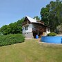 House With the Pool and Fenced Garden, Great View at Trosky Castle