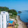 Blue and white pension