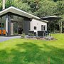 Modern Designed Chalet With a Smart TV, Next to the Forest