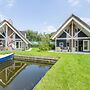 Thatched Water Villa With Microwave, in the Sneekermeer Area