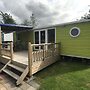 Colorful Chalet With Veranda, Located in Friesland