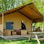 Tent Lodge With Sanitary Facilities at the Bedafse Bergen - Campsite