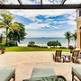 Stunning beachfront Flamingo mansion with incomparable ocean setting