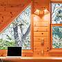 Izu House Luxury Log with Cozy Fireplace