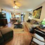 Forest view, log-sided two bedroom, two bath condo on Lake Ouachita. 2