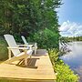 Breathtaking Newbury Cottage w/ Deck on Chalk Pond
