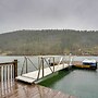 Lakefront Butler Home w/ Hot Tub, Fire Pit + Dock